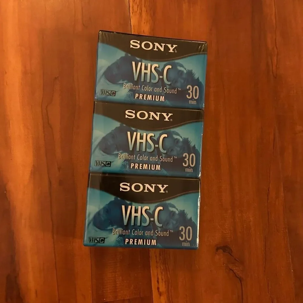Sony sealed vhs